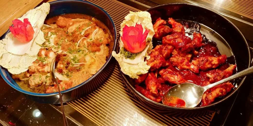Sambo Kojin Korean cusine