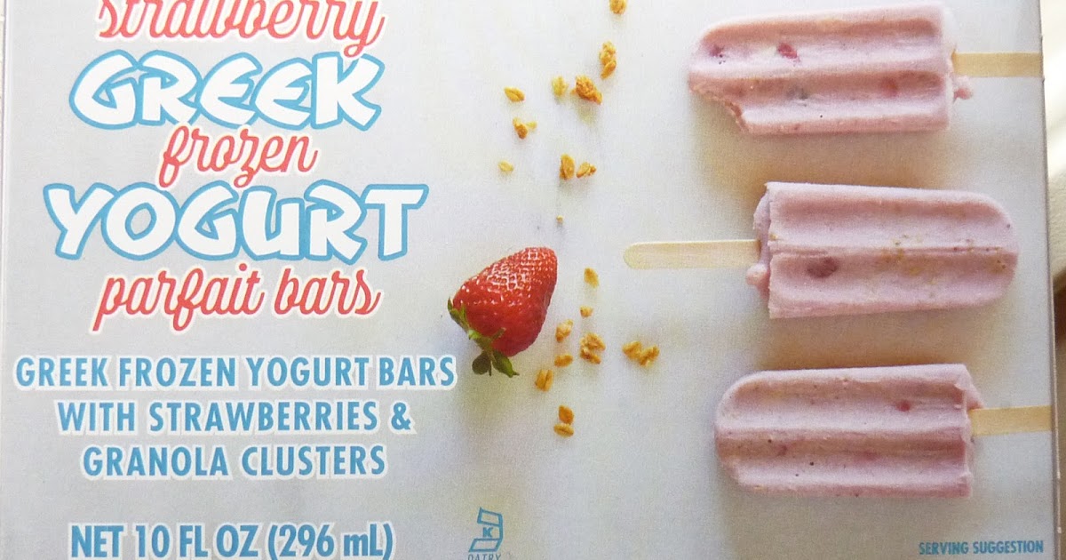 What's Good at Trader Joe's? Trader Joe's Strawberry Greek Frozen Yogurt Parfait Bars