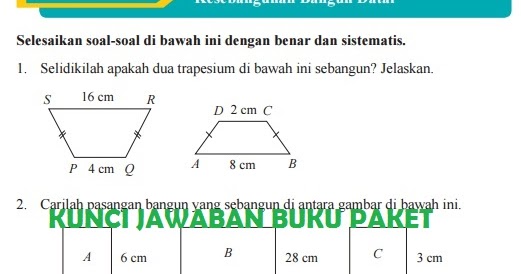 Kunci Jawaban Matematika Kelas 7 Semester 1 Uji Kompetensi
