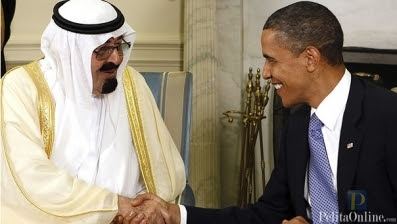 Raja Abdullah dan Obama