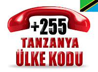 +255 Tanzanya ülke telefon kodu