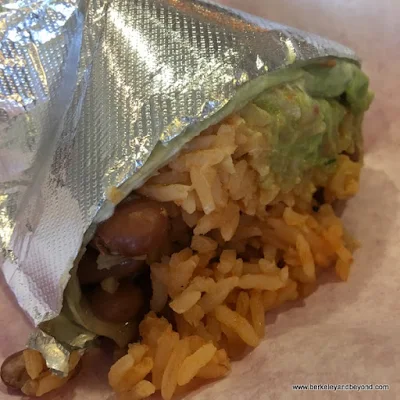 burrito at Gordo Taqueria in Albany, California