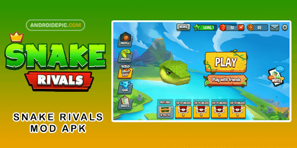 Download Snake Rivals Mod Apk Terbaru