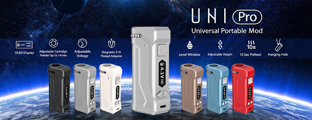 Yocan UNI Pro Vape Box Mod Battery Available on Yocanonline.com