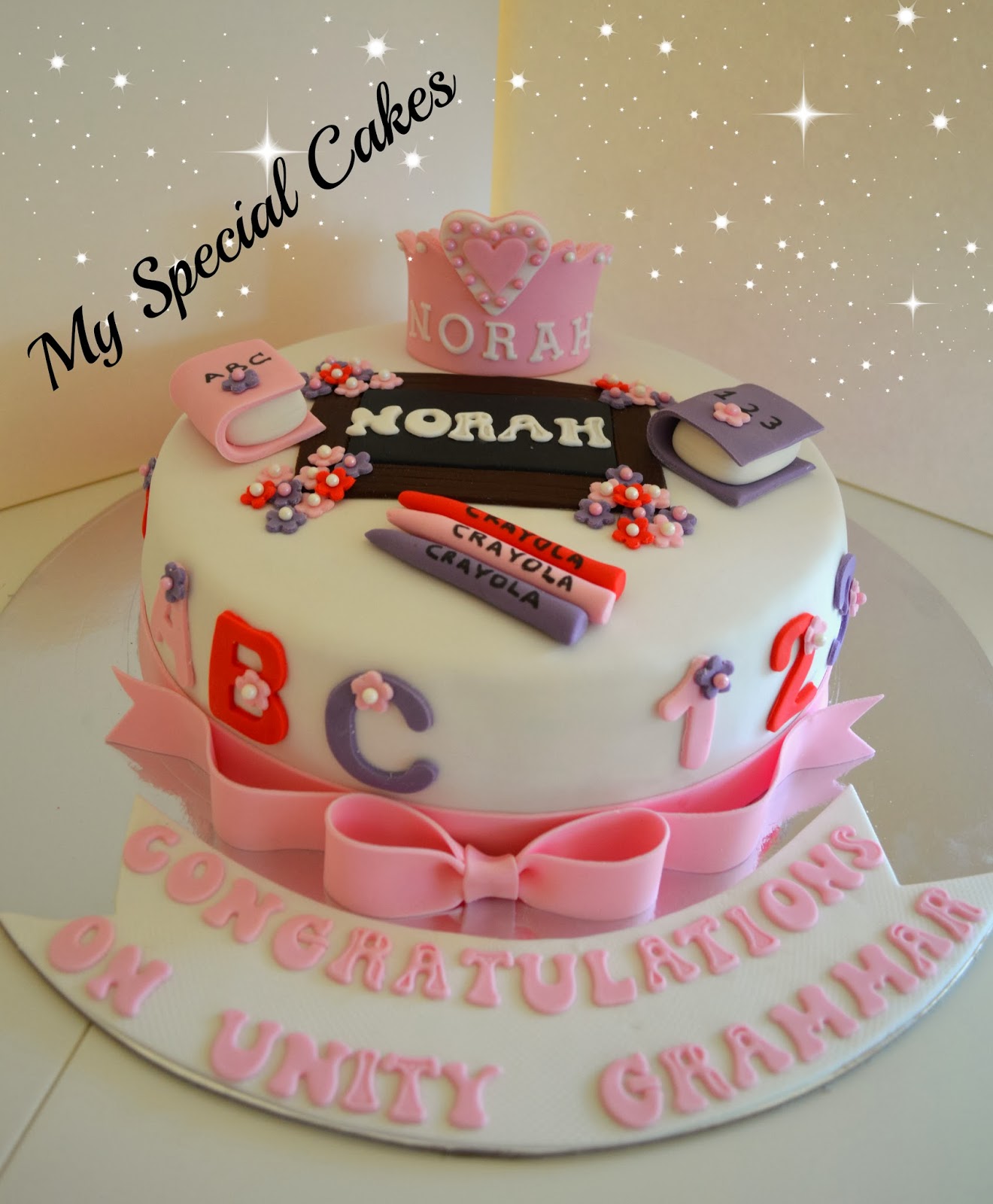 My Special Cakes Starting School Cake