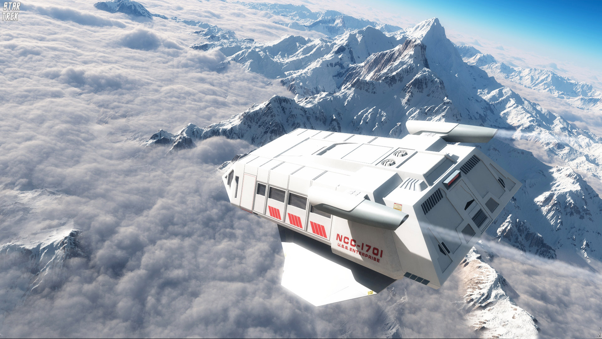 uss enterprise shuttlecraft star trek