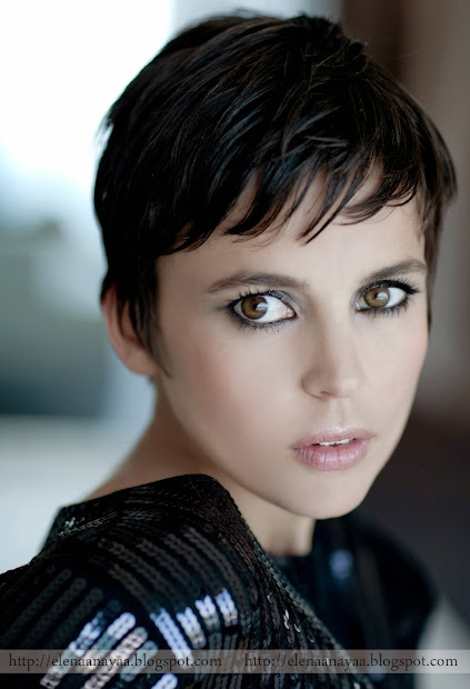 celebrity elena anaya hot hair