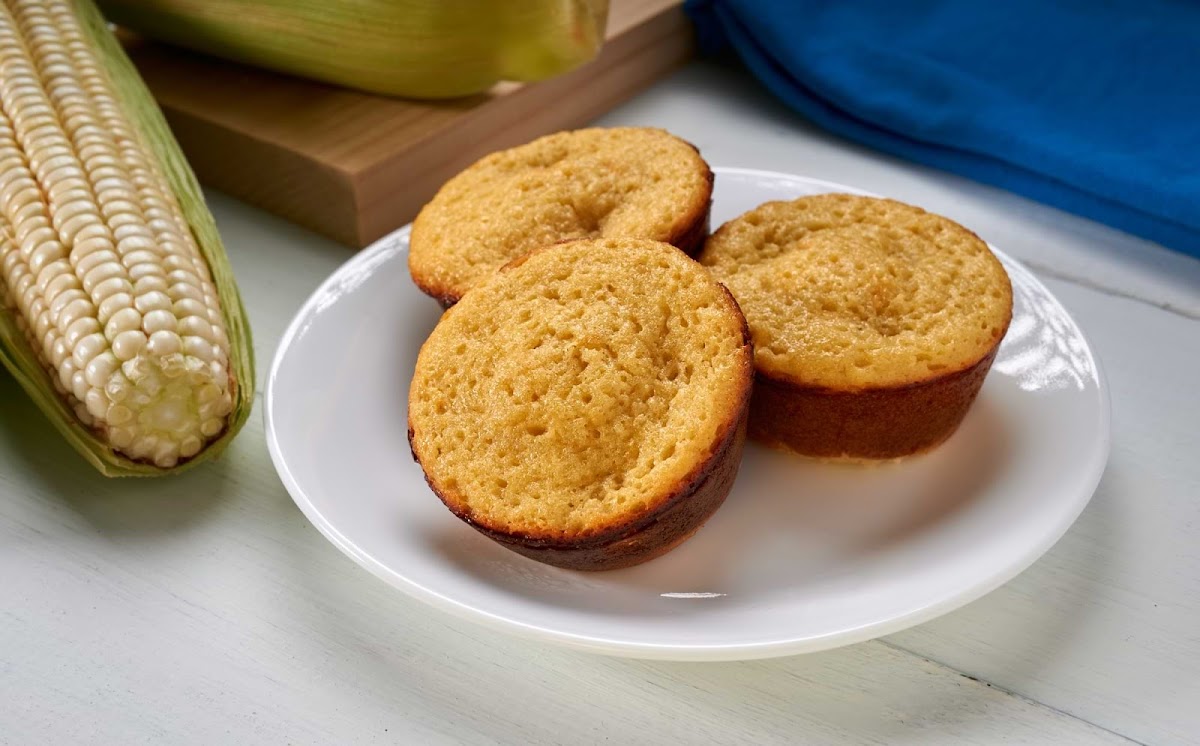 Receita de bolo de milho salgado