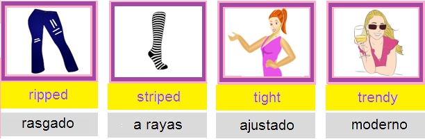 Aprende inglés: Adjetivos para describir la ropa en inglés
