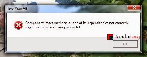 Panduan Mengatasi Error Component "MSCOMCTL.OCX" pada Windows-1