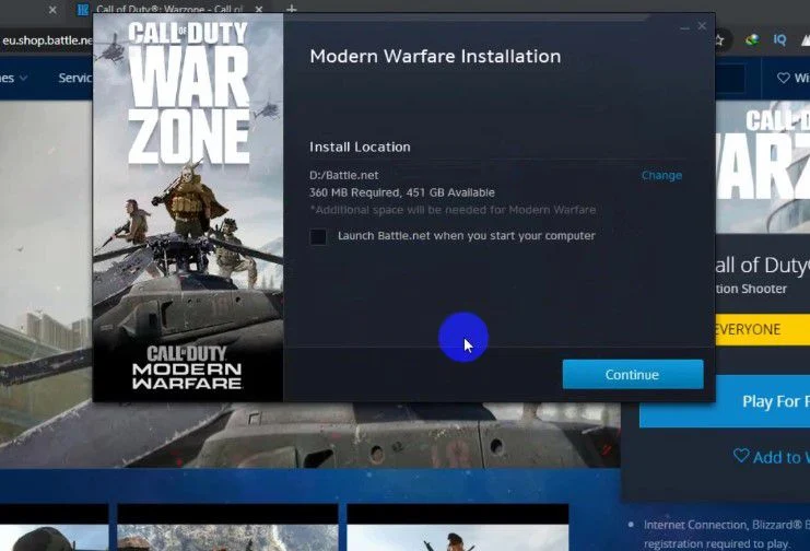 كيفية تحميل لعبة Modern Warfare Warzone