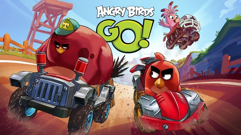 Tren Gaya 82+ Angry Birds Go Characters
