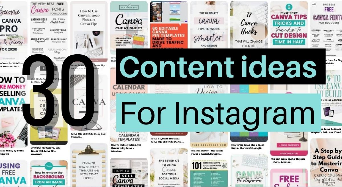 30 Content Ideas For Instagram (you are searching for)