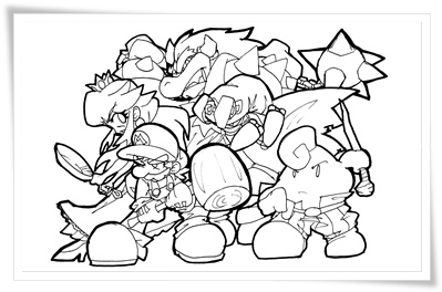 Featured image of post Super Mario Ausmalbilder Bowser To bring his big bad dad back to normal