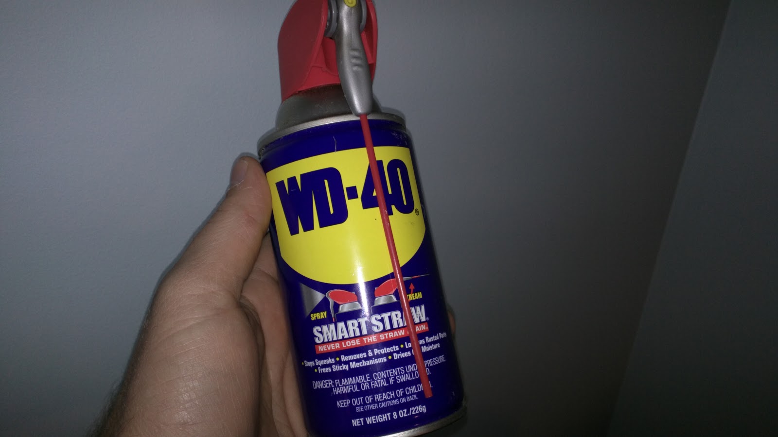 Life Pro Tip Use WD40 To Remove Crayon Marks from Plastic
