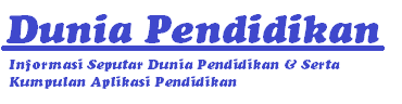 Dunia Pendidikan