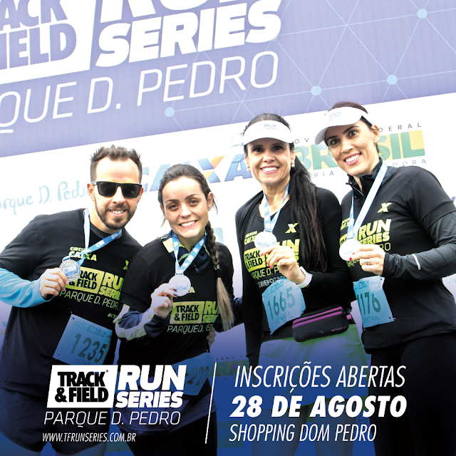 Inscrições Track&Field Shopping Dom Pedro Campinas/SP