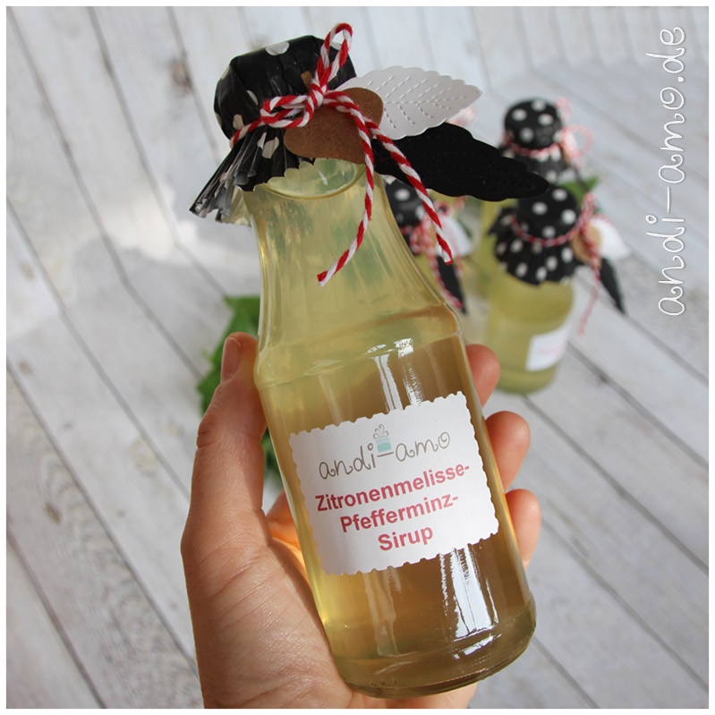 andi-amo: Rezept: Zitronenmelisse-Pfefferminz-Sirup