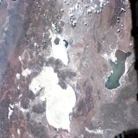 Mapa de Bolivia (NASA)