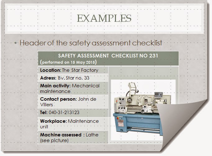 Safety (in) Knowledge: HOW TO DEVELOP A BETTER SAFETY CHECKLIST