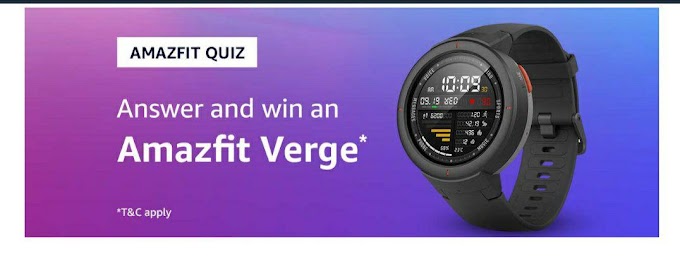 amazfit watch quiz answers