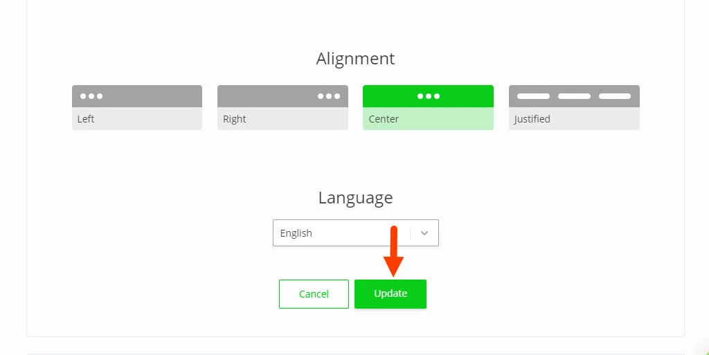 Update ShareThis Reaction Buttons Alignment