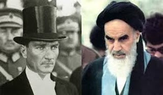 Atatürk and Khomeini
