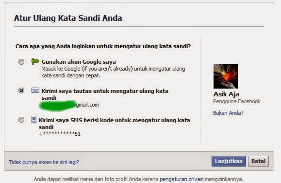 Lupa Kata Sandi Facebook | Lupa Password Fb (Facebook)
