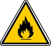 flammable hazard symbol