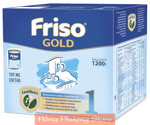 Friso Gold 1 hộp giấy 1200g từ 0 tháng tuổi Friso Gold 1 hộp giấy 1200g từ 0 tháng tuổi