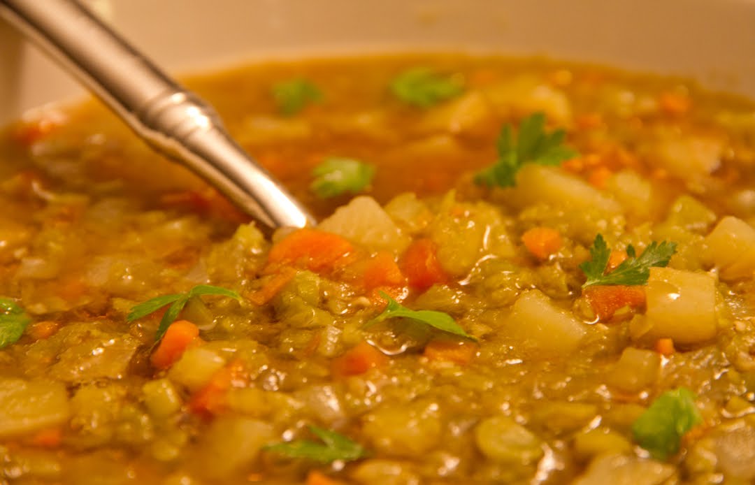 Recipe Resolution; A Culinary Adventure Vegetarian Split Pea Soup