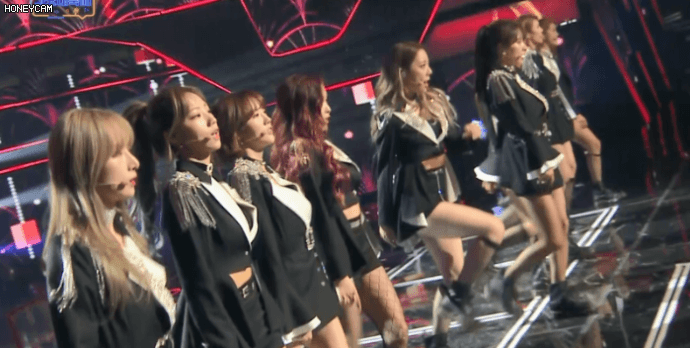 퍼포먼스를 참 잘하는 우주소녀