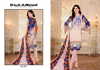 Pakistani lawn Suits Wholesale Price: Gull A Ahmed vol 4