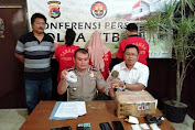 Narkoba Kiriman Dari Aceh Untuk Diedarkan di Lombok Berhasil Digagalkan Polda NTB