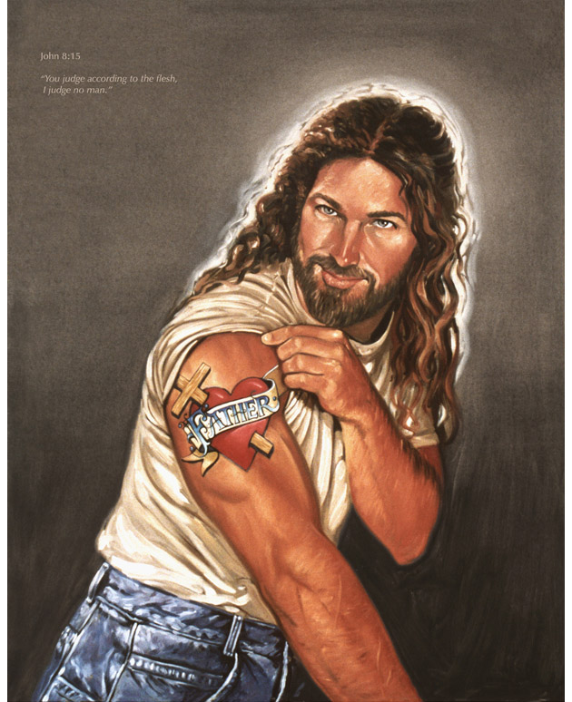 He Died For My Grins Christian Art Stephen Sawyer 
