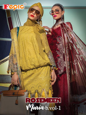 Fepic Rosemeen Maria b vol 1 Pakistani Cotton Suits