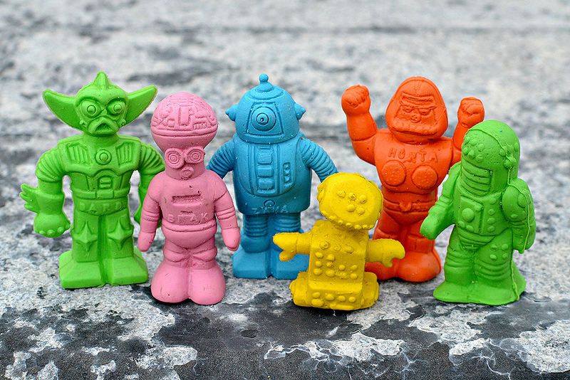 Little Weirdos: Mini figures and other monster toys: Braindead Zombies