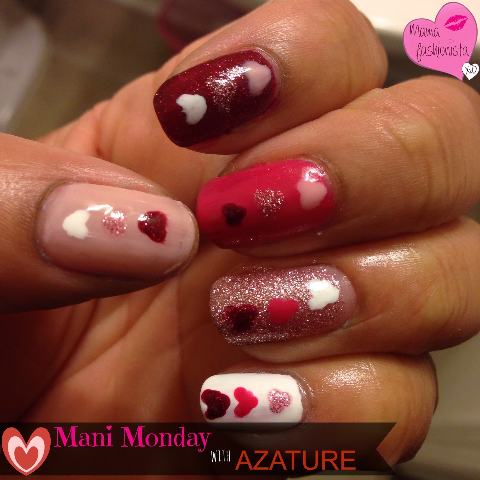 Mama Fashionista: I Heart Mani Mondays with AZATURE!