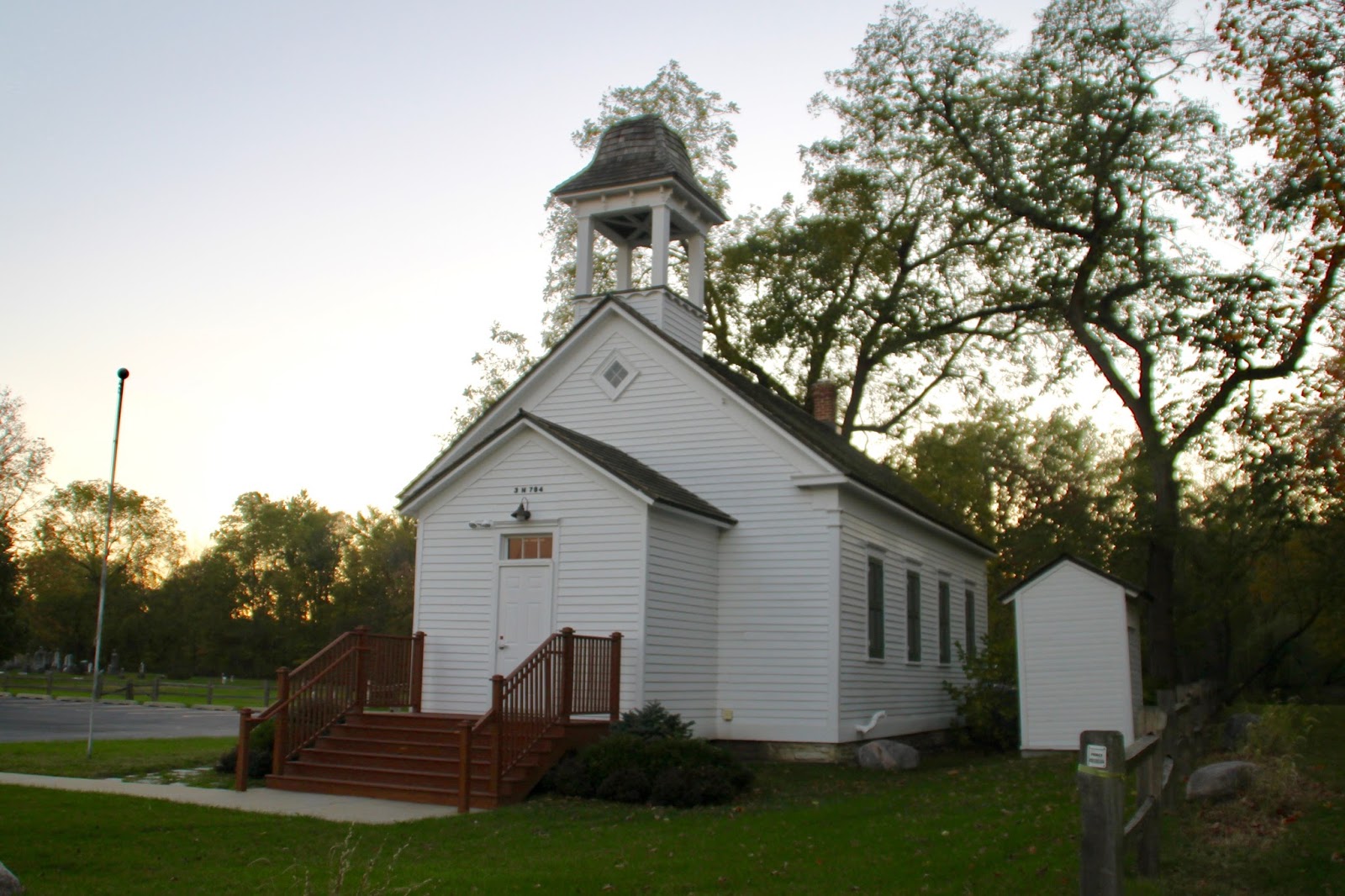 Old One Room Schools Addison Township 3, Churchville Schoolhouse