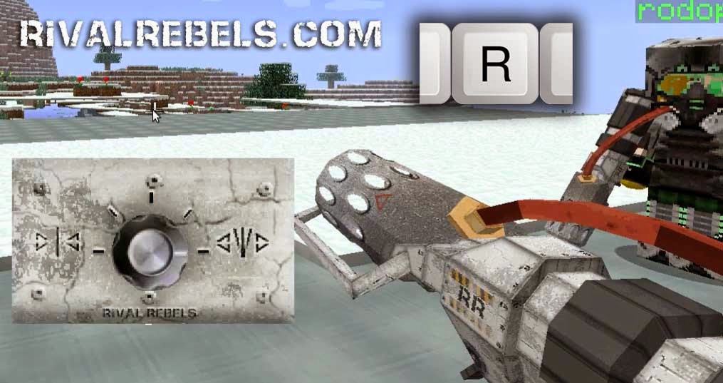 Rival Rebels Flamethrower Minecraft Mod
