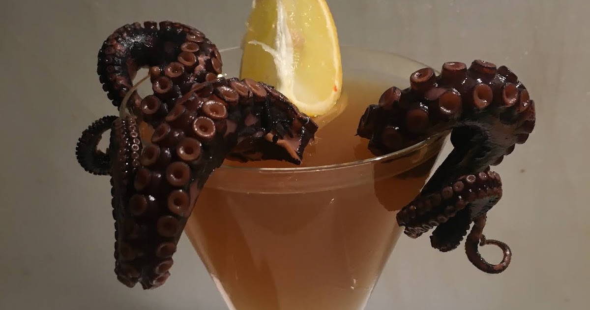 Making a raft, needs clarification.Baby octopus appetizer with Jellied