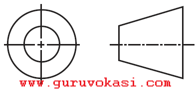 40 Soal Jawaban Etiket Dan Proyeksi Gambar Teknik