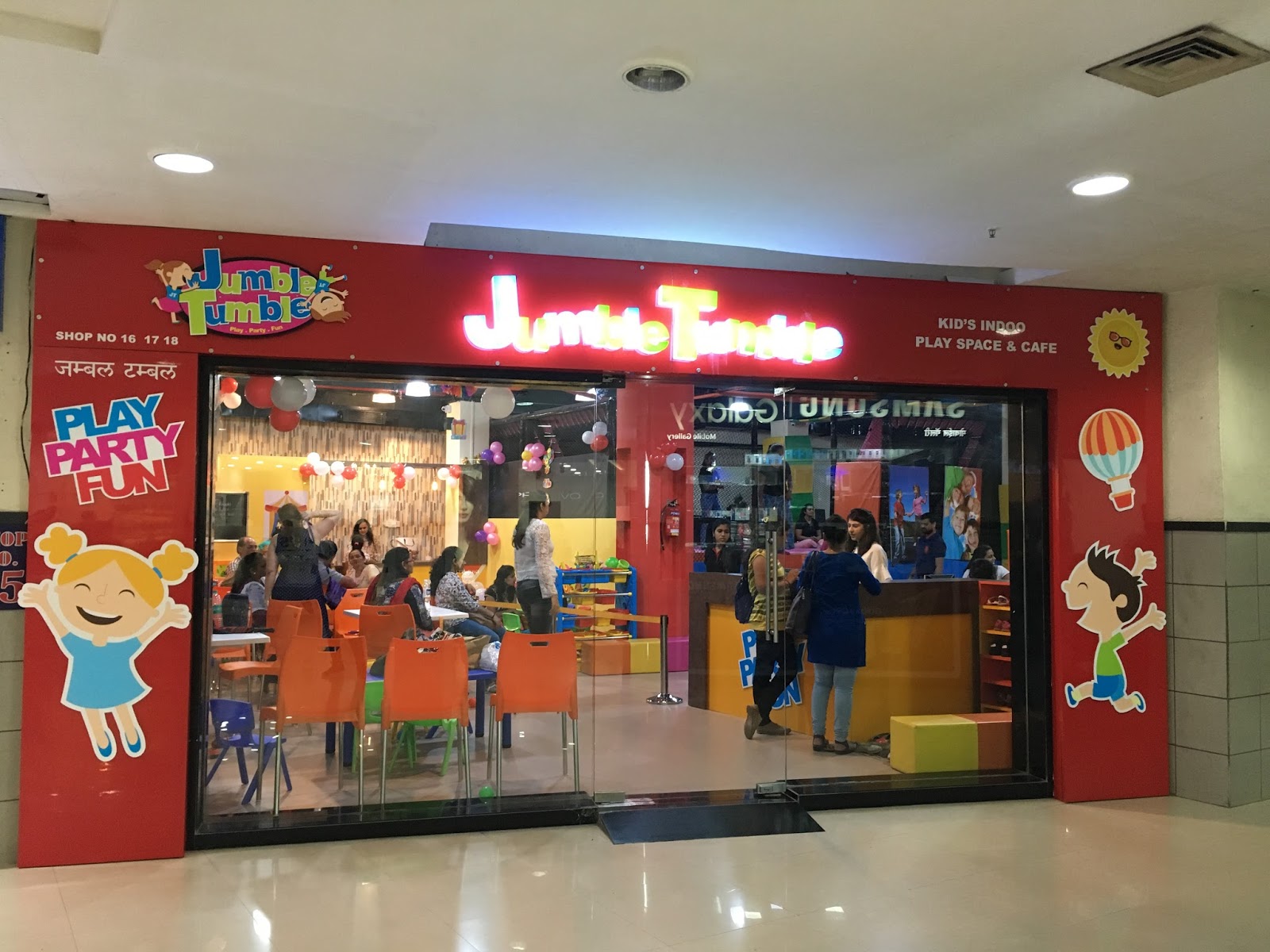 Jill Of All Trades Jumble Tumble Kids Indoor Play Space & Cafe