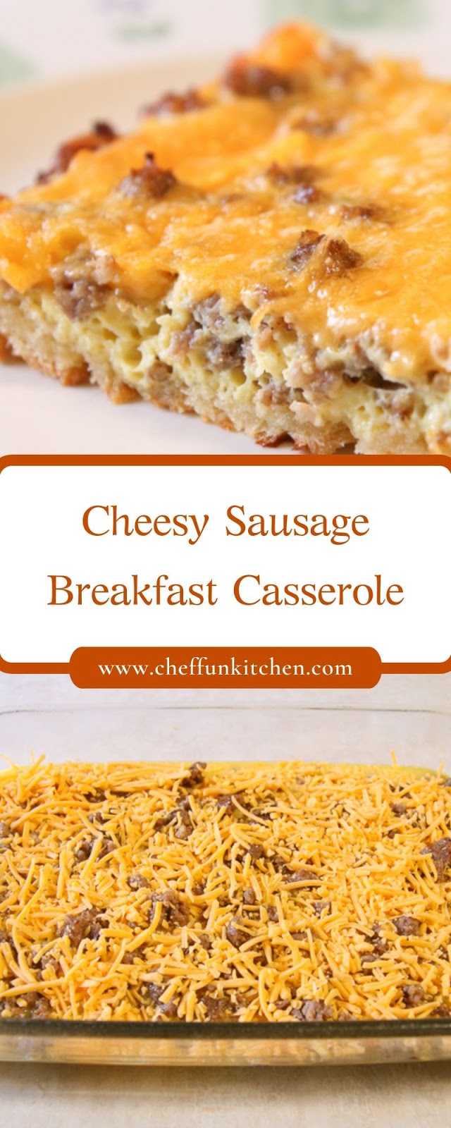 Cheesy Sausage Breakfast Casserole