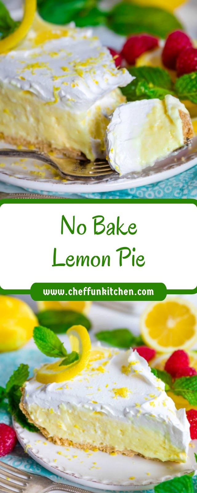 No Bake Lemon Pie No Bake Lemon Pie