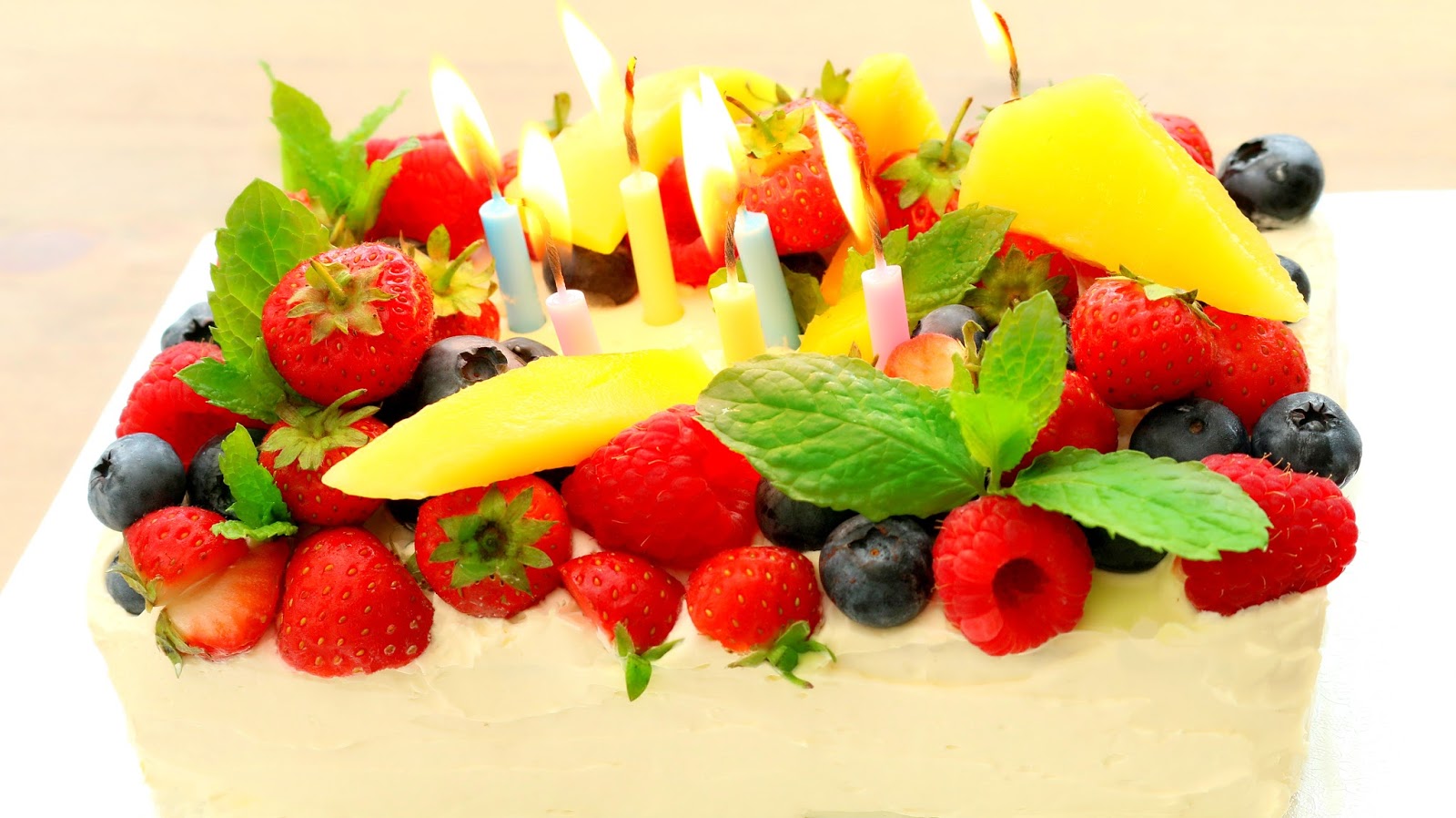 Josephine�s Recipes How To Make Fresh Fruits Cream Cake