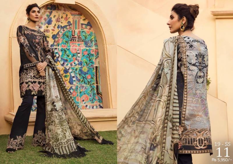 Firdous Bliss Lawn 2020 with Embroidered Chiffon Dupatta