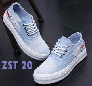 Sepatu Kets Wanita Sneakers Jeans Casual Trendy Murah Terbaru