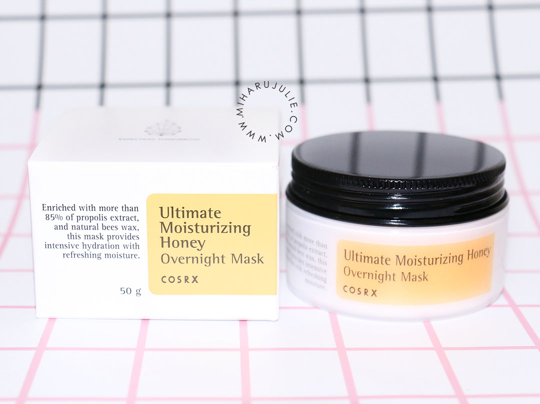 COSRX Ultimate Moisturizing Honey Overnight Mask Review indonesia