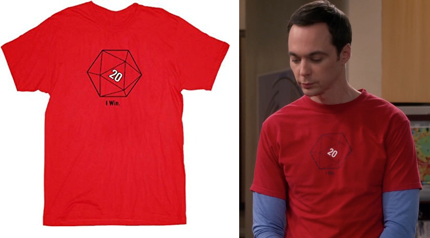 All Shirts Worn by Sheldon Cooper in The Big Bang Theory: Sheldon ...